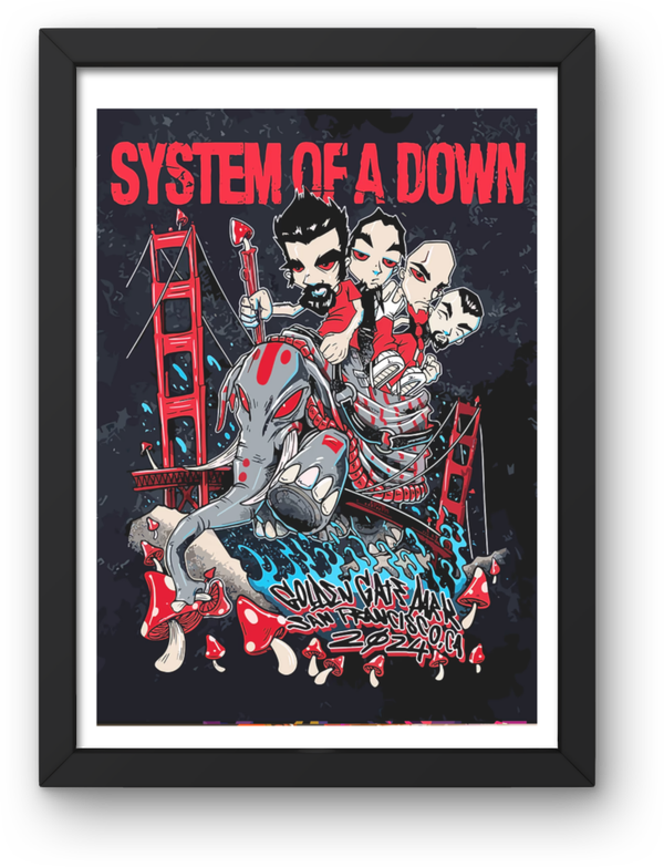 System of a down 20 print Music Print PDF,File  Instant Digital Download ,A3,A4,A5.