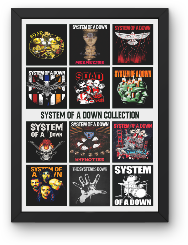 System of a down 29 print Music Print PDF,File  Instant Digital Download ,A3,A4,A5.