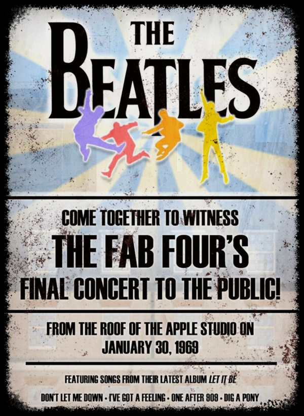 The Beatles 10 Music Print  Concert Wall Art Memorabilia gift A5,A4,A3