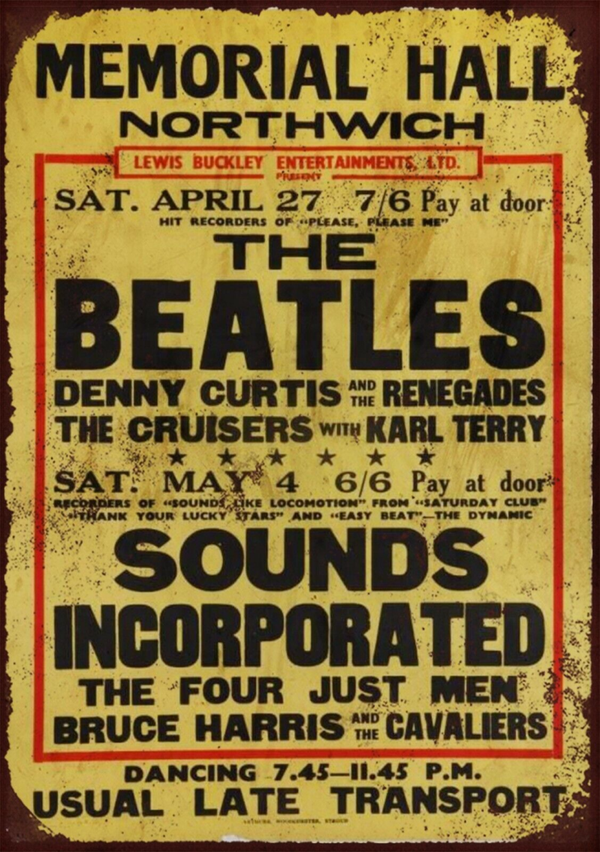 The Beatles 18 Music Print  Concert Wall Art Memorabilia gift A5,A4,A3