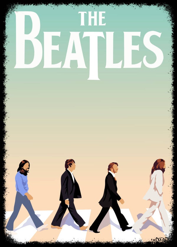 The Beatles 20 Music Print  Concert Wall Art Memorabilia gift A5,A4,A3