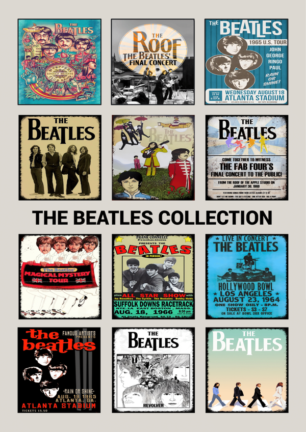 The Beatles 22 Music Print  Concert Wall Art Memorabilia gift A5,A4,A3