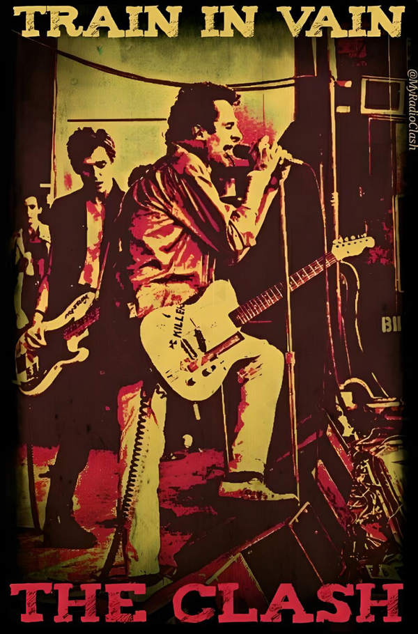 The Clash 1 Music Print  Concert Wall Art Memorabilia gift A5,A4,A3