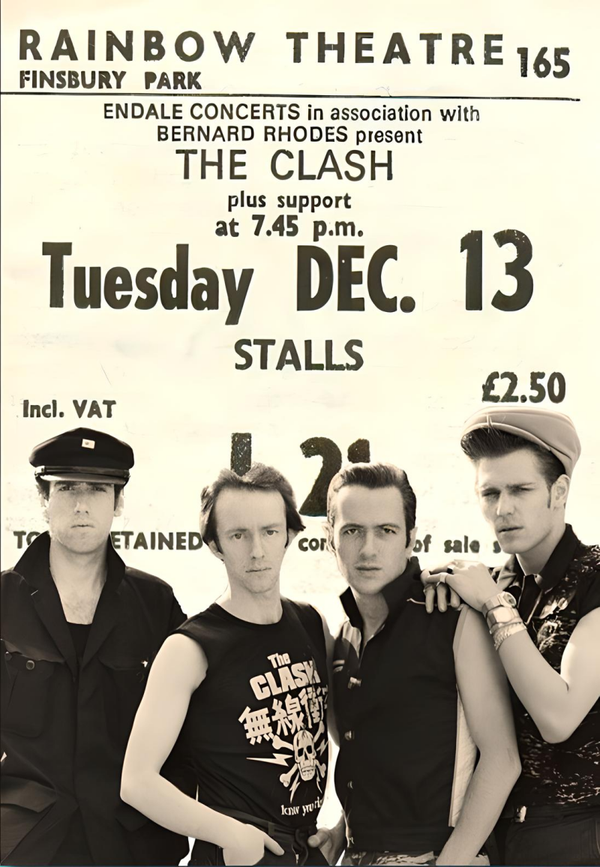 The Clash 13 Music Print  Concert Wall Art Memorabilia gift A5,A4,A3