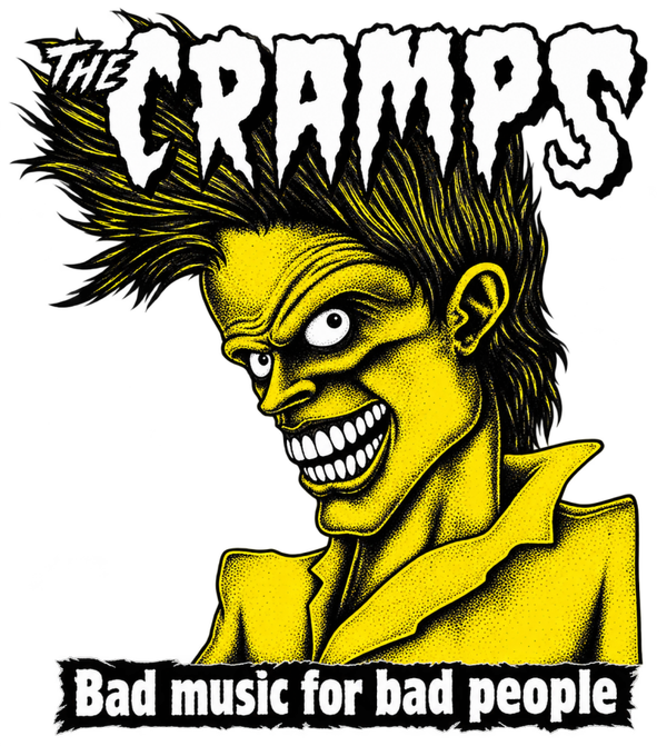 THE CRAMPS 10 FILES Sublimation  Digital Download