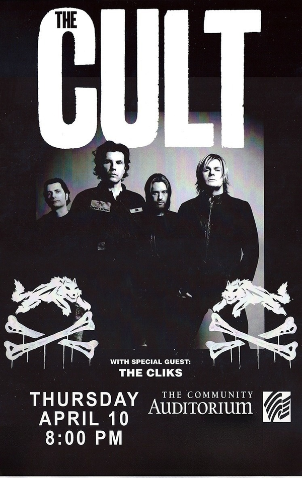The Cult 15 Music Print  Concert Wall Art Memorabilia gift A5,A4,A3