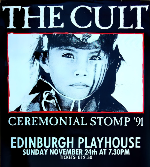 The Cult 17 Music Print  Concert Wall Art Memorabilia gift A5,A4,A3