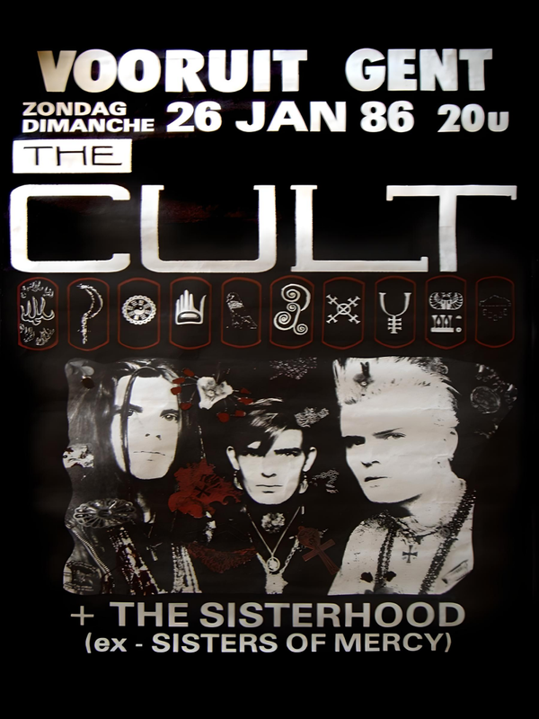 The Cult 2 Music Print  Concert Wall Art Memorabilia gift A5,A4,A3