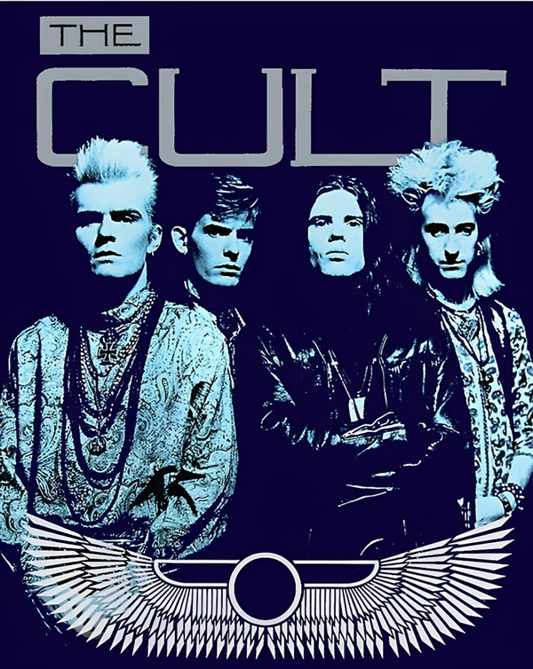 The Cult 5 Music Print  Concert Wall Art Memorabilia gift A5,A4,A3