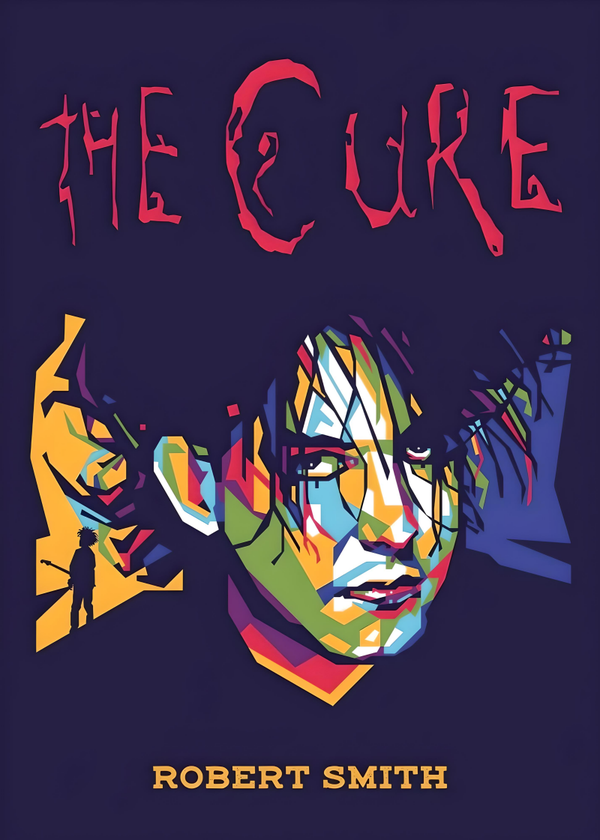 The Cure 1 Music Print  Concert Wall Art Memorabilia gift A5,A4,A3