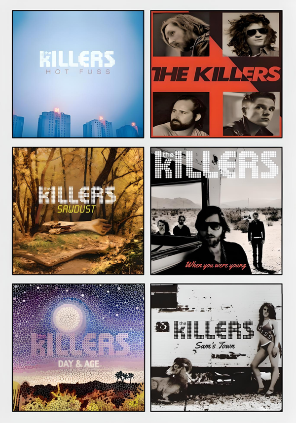 The Killers 006 Music Print  Concert Wall Art gift A5,A4,A3