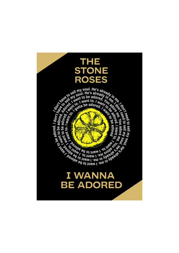 The Stone Roses 12 Music Print  Concert Wall Art Memorabilia gift A5,A4,A3