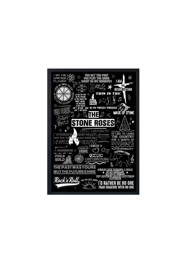 The Stone Roses 7 Music Print  Concert Wall Art Memorabilia gift A5,A4,A3