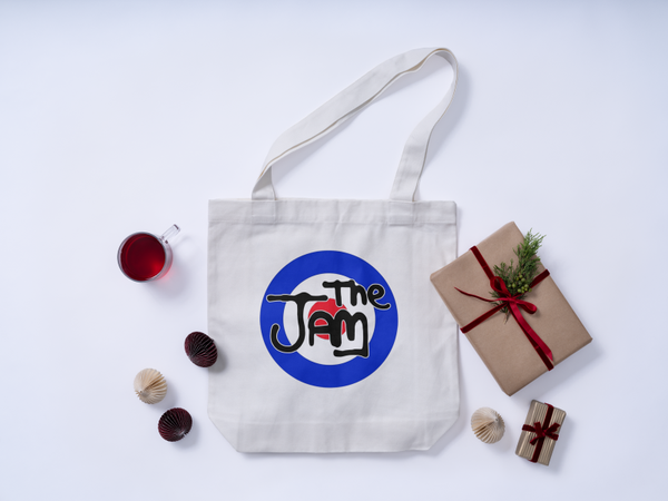 The Jam  Tote Bag Music Merch Cotton Shopper Gift Bag New