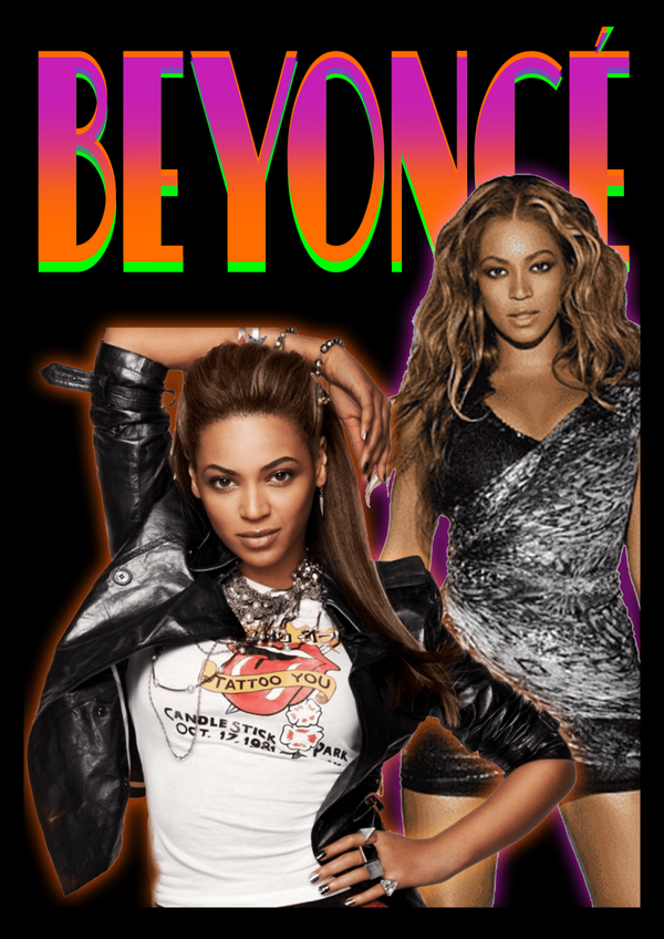 Beyonce 1 Music Print  Concert Wall Art Memorabilia gift A5,A4,A3