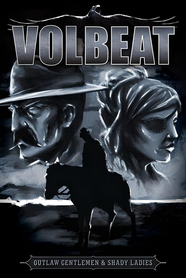 Volbeat 13 Music Print  Concert Wall Art Memorabilia gift A5,A4,A3