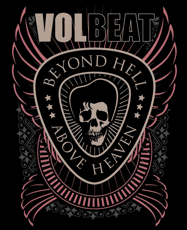 Volbeat 5 Music Print  Concert Wall Art Memorabilia gift A5,A4,A3
