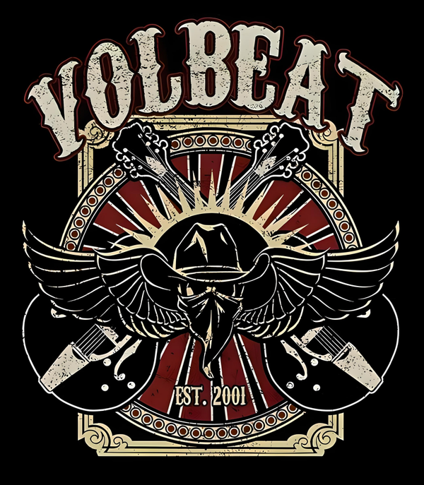 Volbeat 6 Music Print  Concert Wall Art Memorabilia gift A5,A4,A3