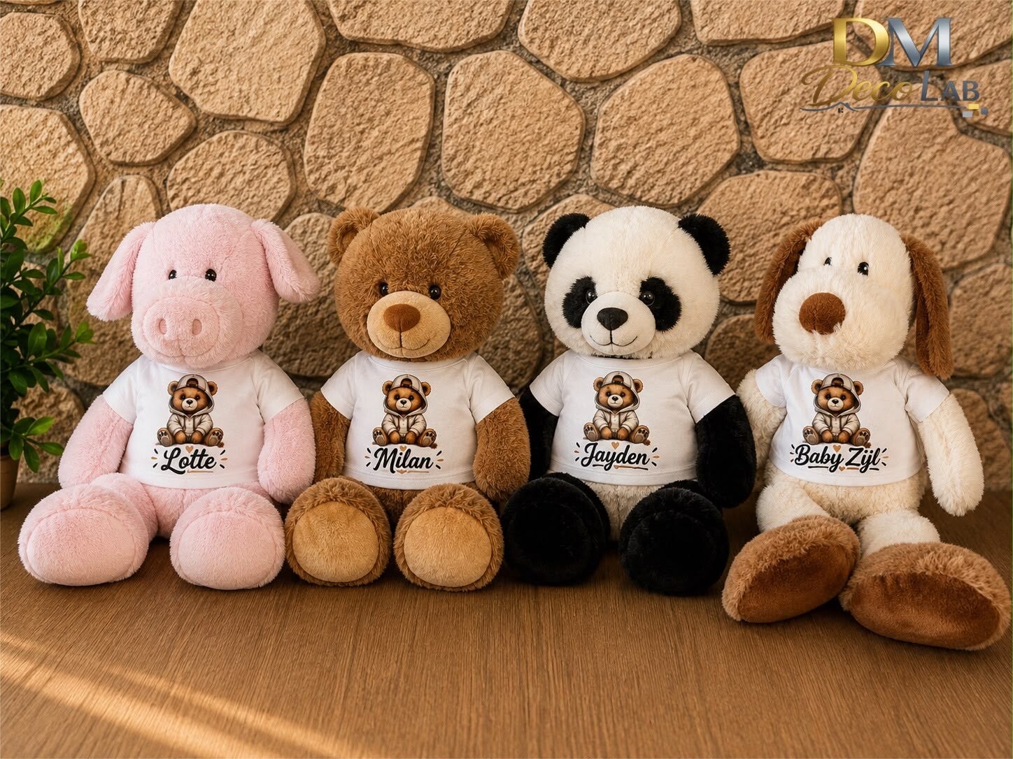 Gepersonaliseerde knuffels