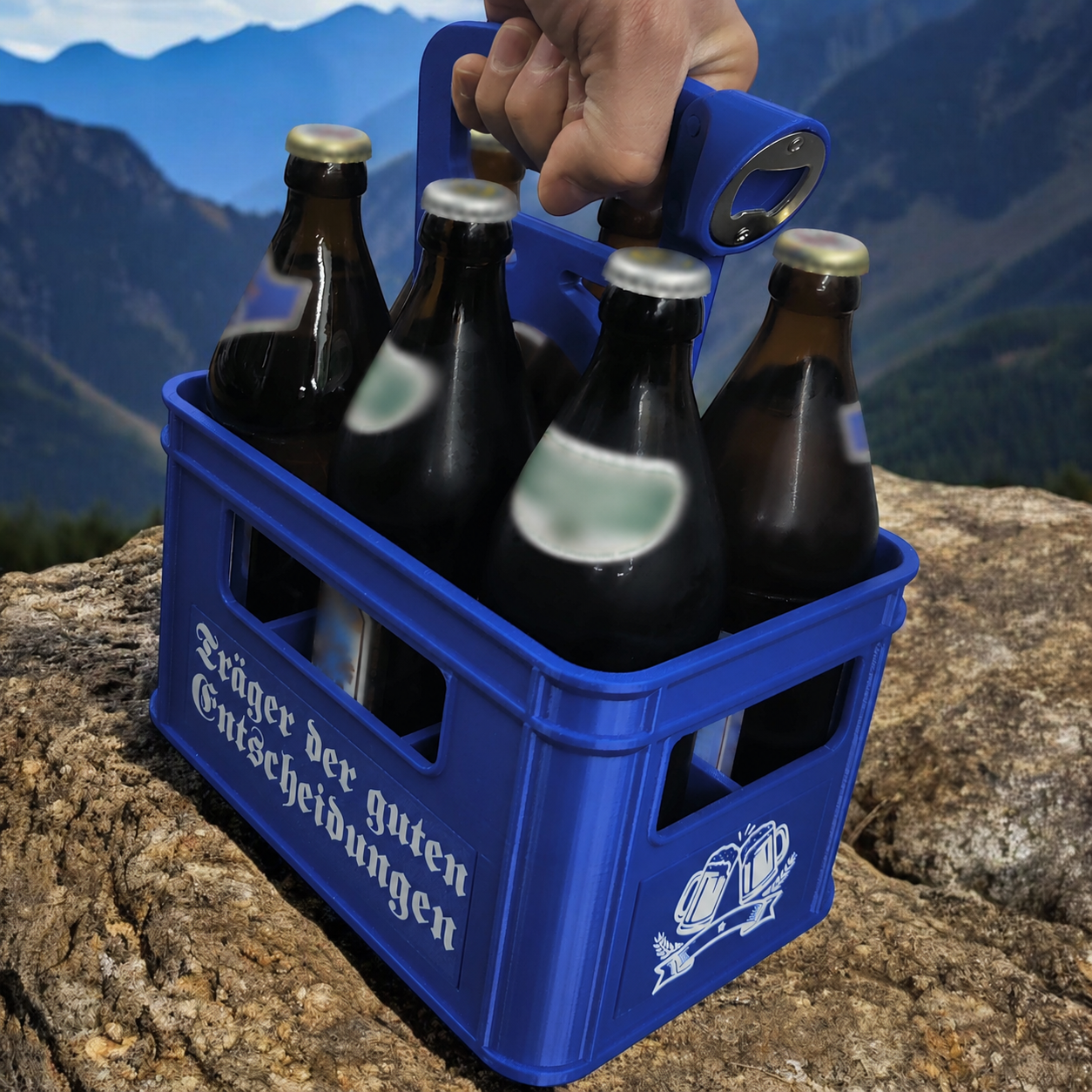 6er Getränketräger Bierträger Party Tragerl