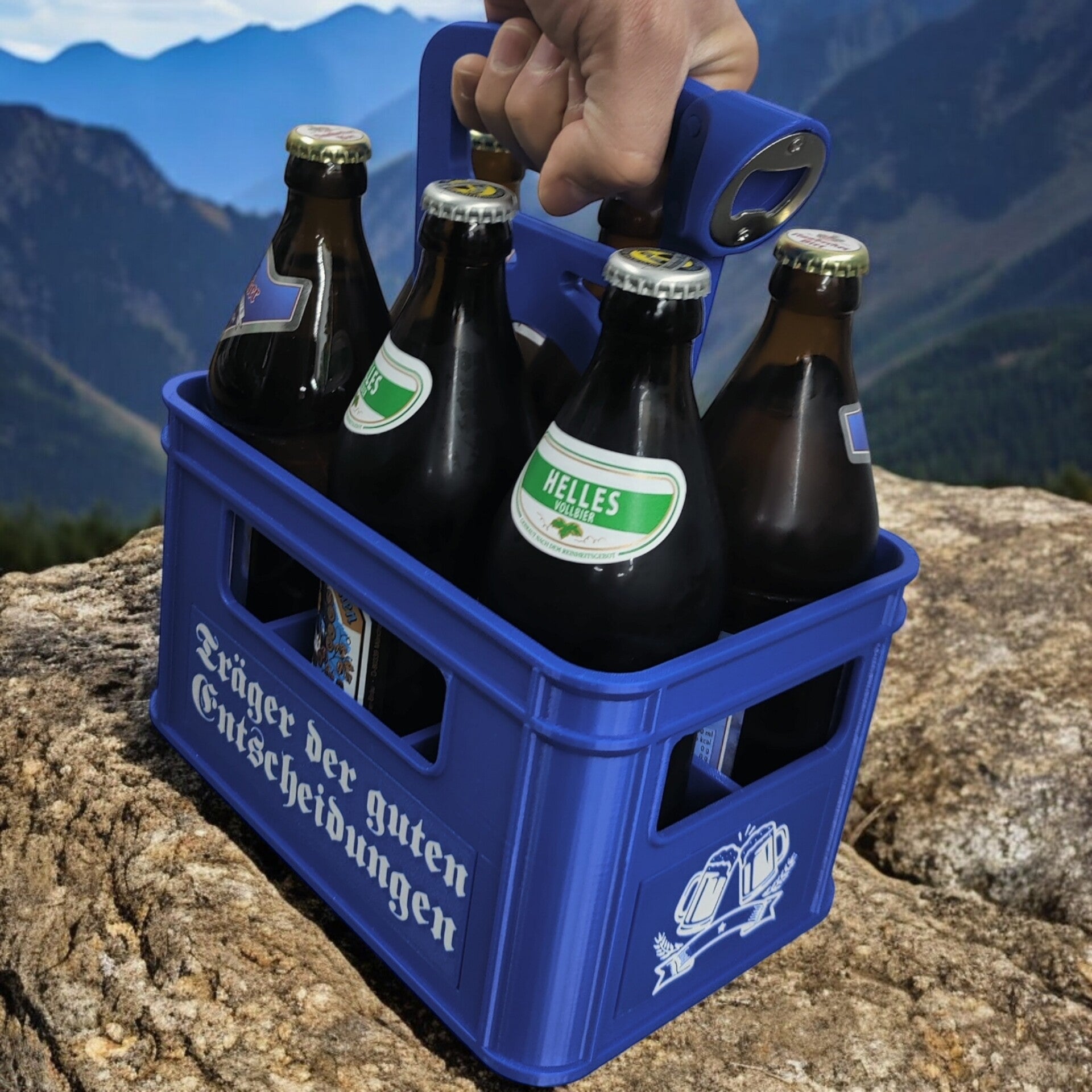 6er Getränketräger Bierträger Party Tragerl