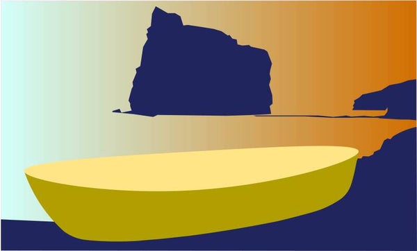 À l'ombre du Rocher Percé