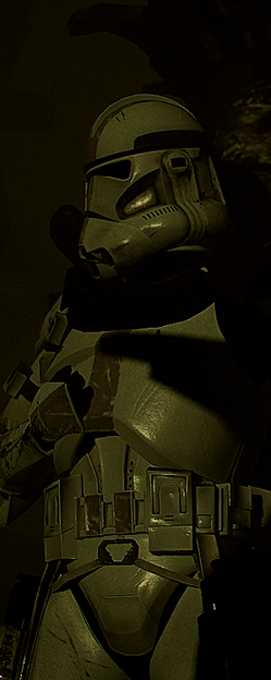Clone trooper, 327th, hiding