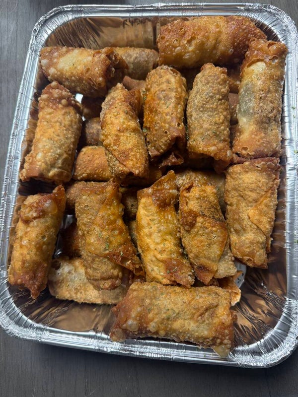 Jerk Chicken Egg Rolls