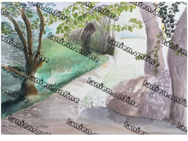 Oaks road - painting