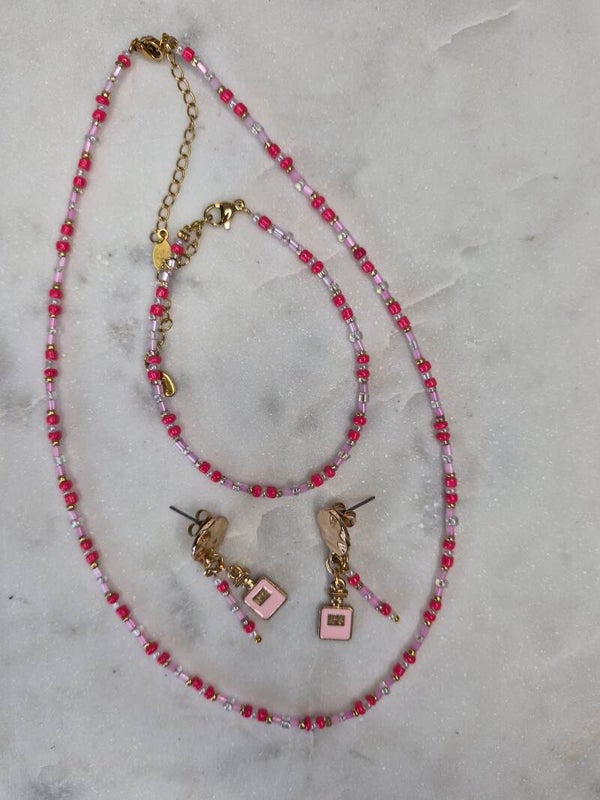 Set roze-goud