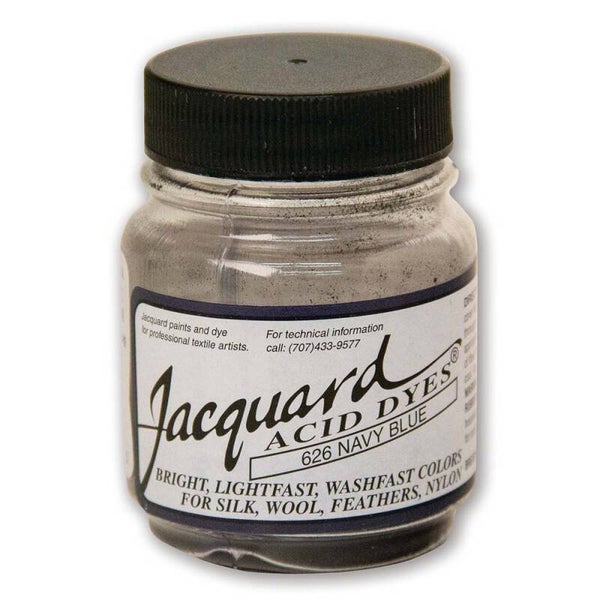 Jacquard 626 Navy Blue