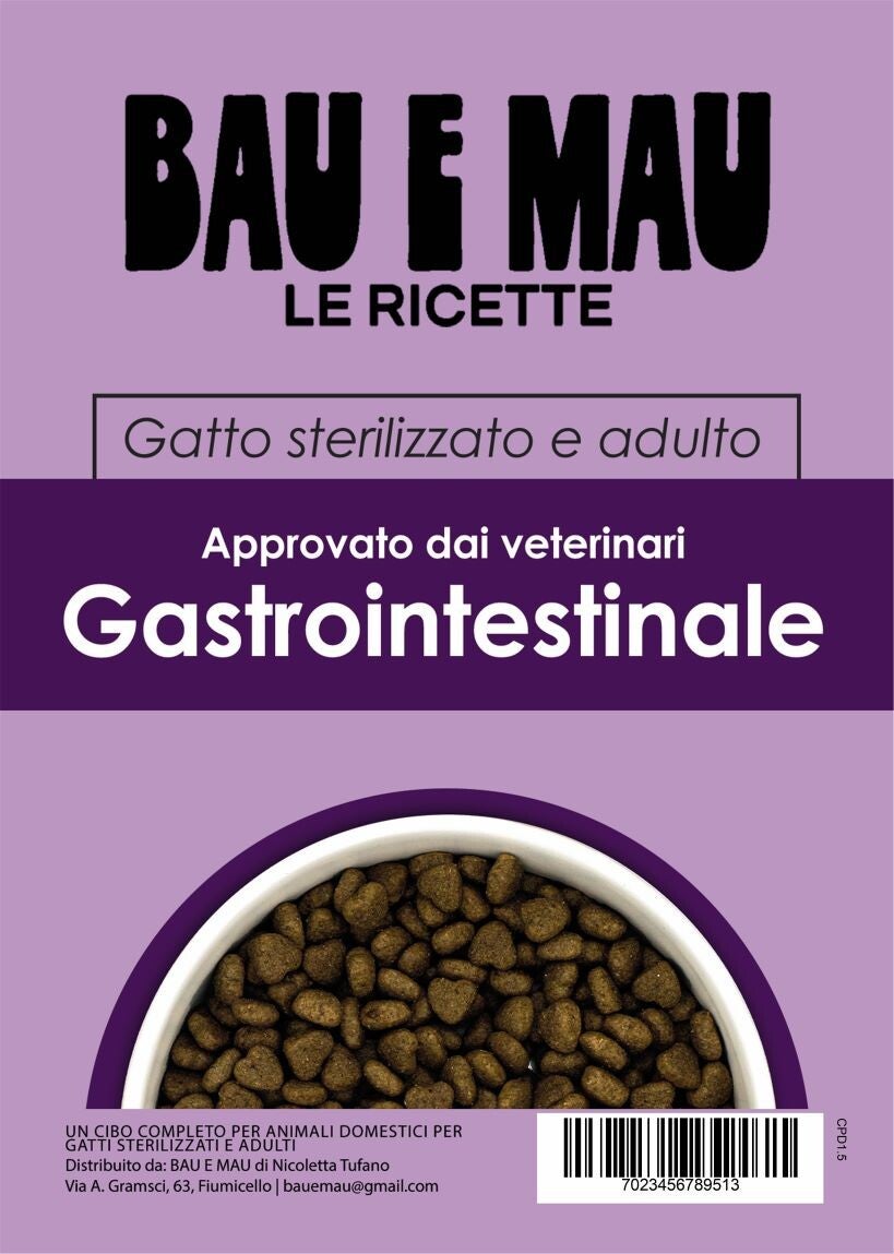 Gatto adulto, gatto sterilizzato, dieta, GASTROINTESTINALE CURA DIGESTIVA