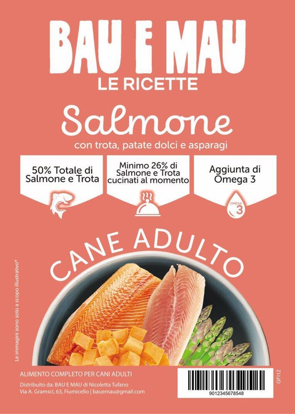 Cane adulto, SALMONE