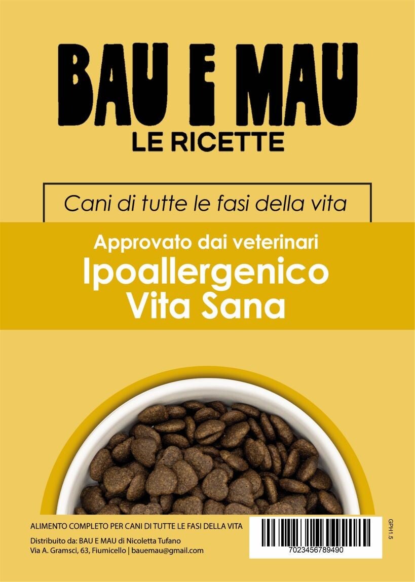 Cane, dieta, IPOALLERGENICO VITA SANA