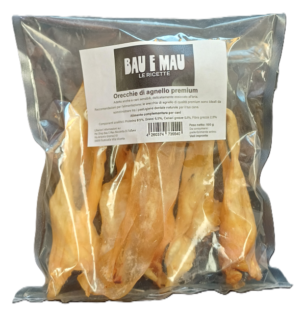 Snack cane, ORECCHIE DI AGNELLO