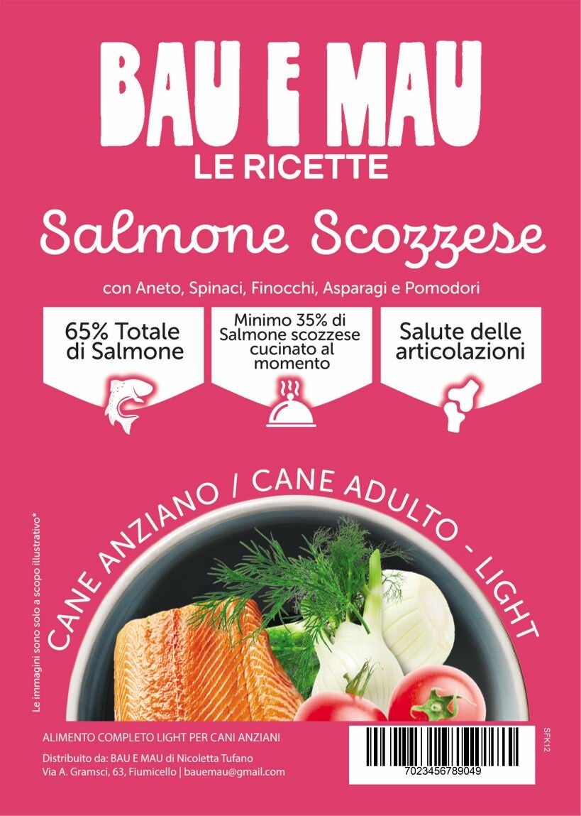 Cane adulto, SALMONE SCOZZESE LIGHT SUPERFOOD