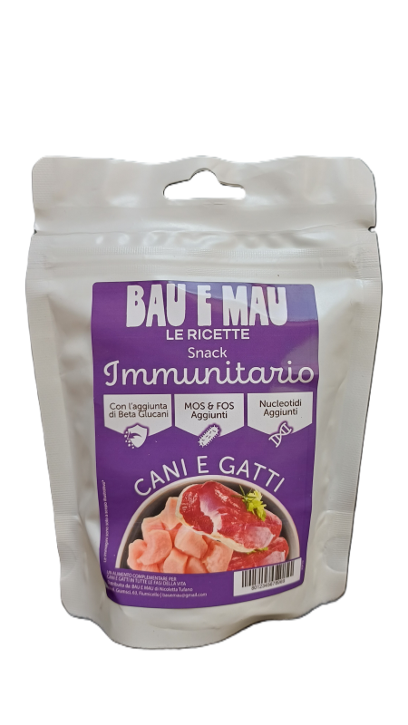 Snack cane / gatto, IMMUNITARIO