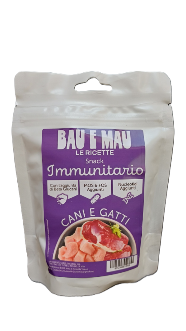 Snack cane / gatto, IMMUNITARIO