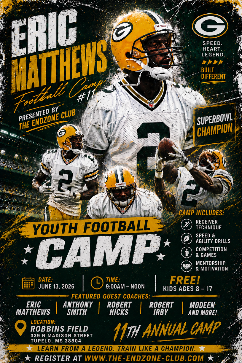 Football Camp Flyer