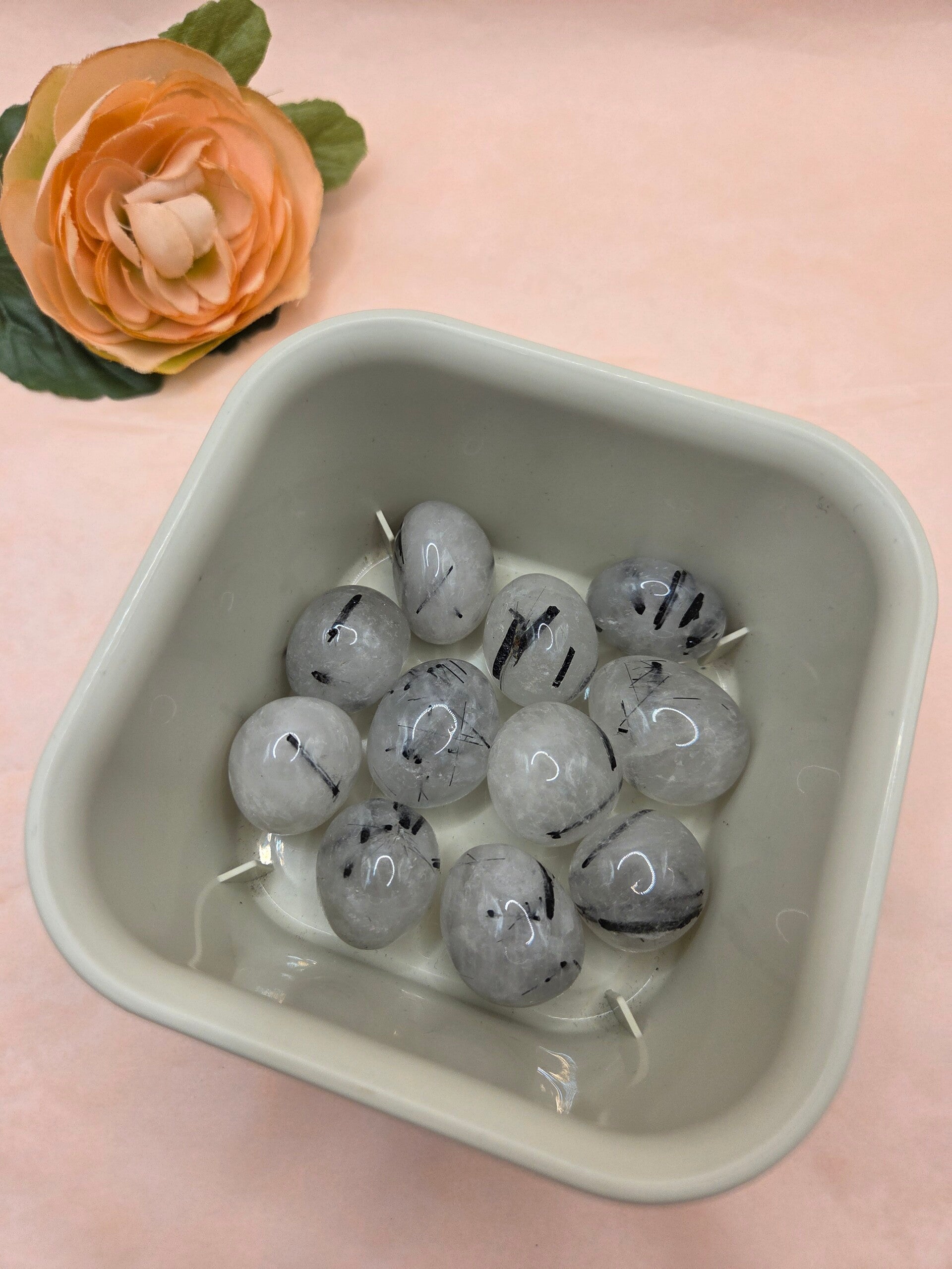 Toermalijnkwarts Trommelsteen