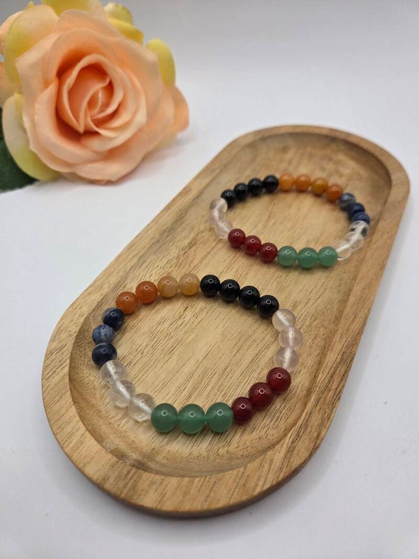 Chakra Armband met Edelstenen – Balans & Energie