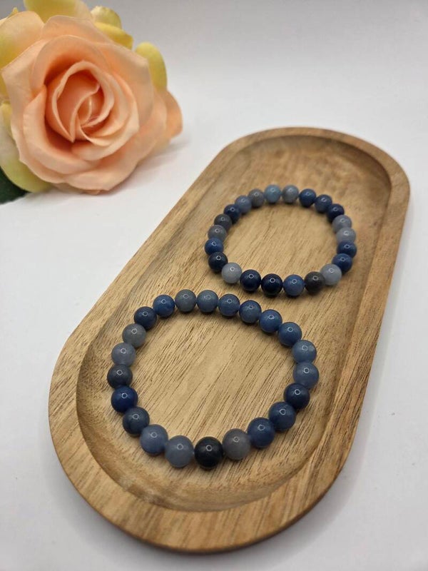 Blauwe Aventurijn armband | Geluk & Bescherming