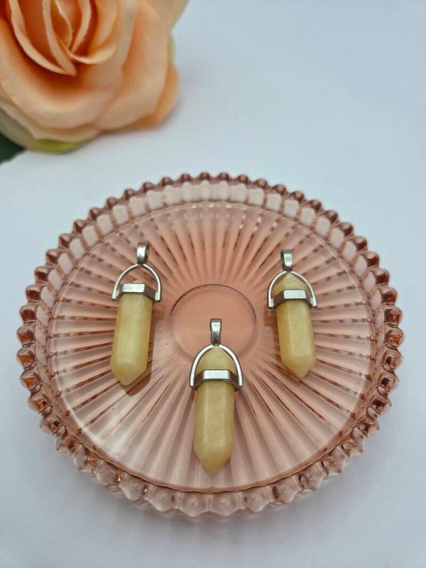 Gele Calciet hanger punt