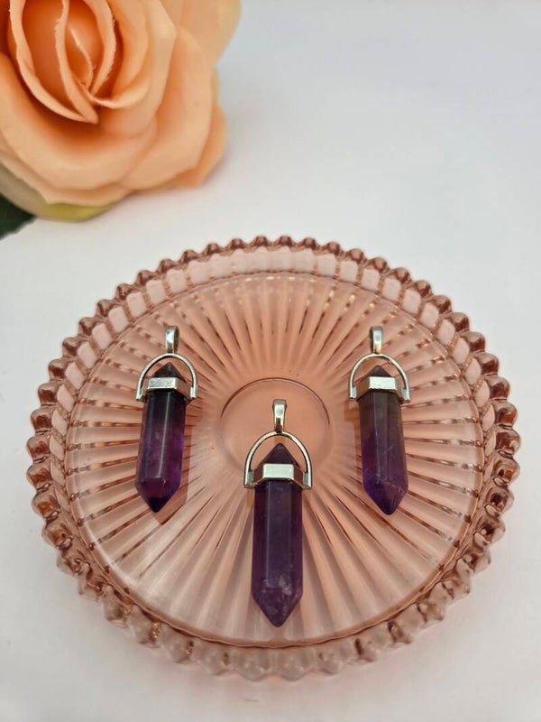 Amethist hanger punt