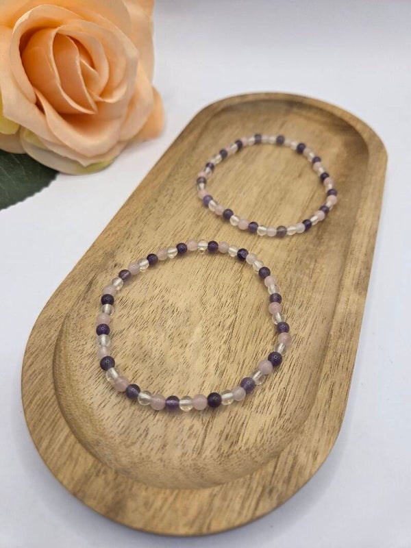 Gouden driehoek armband - Rust & Liefde