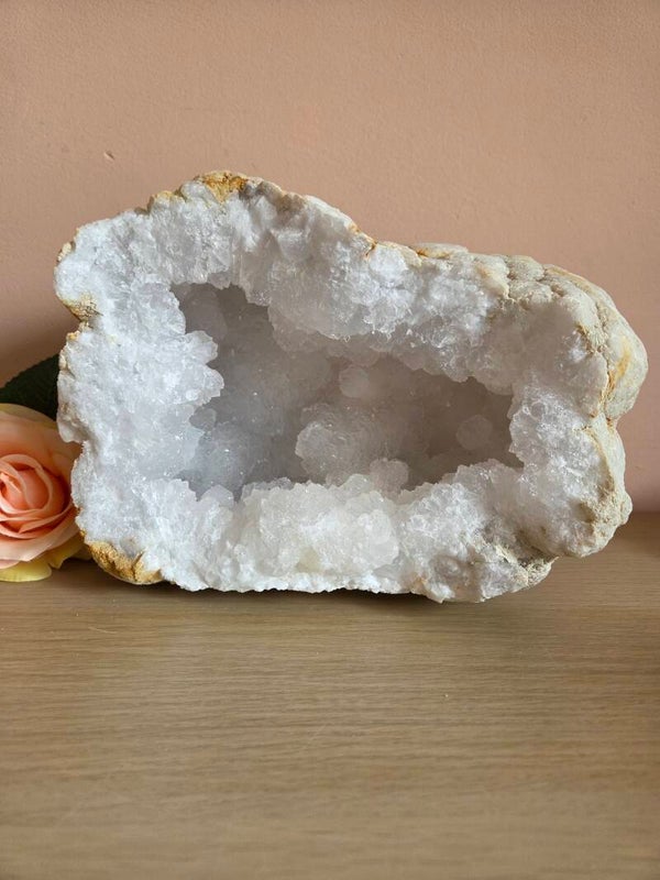 Bergkristal geode