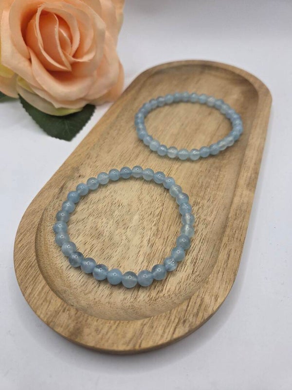 Aquamarijn armband - Kalmerend & Communicatie