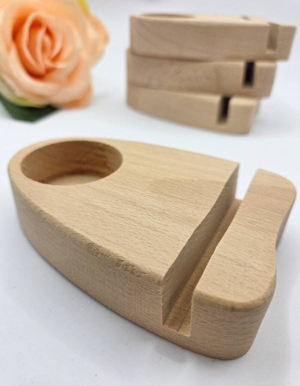 Houder voor Agaatschijf en theelicht