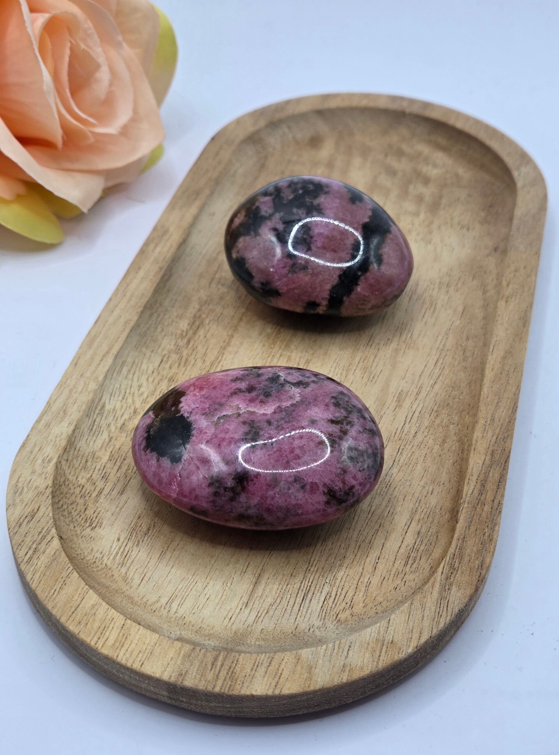 Rhodoniet handsteen - Overprikkeling & Wondgenezing