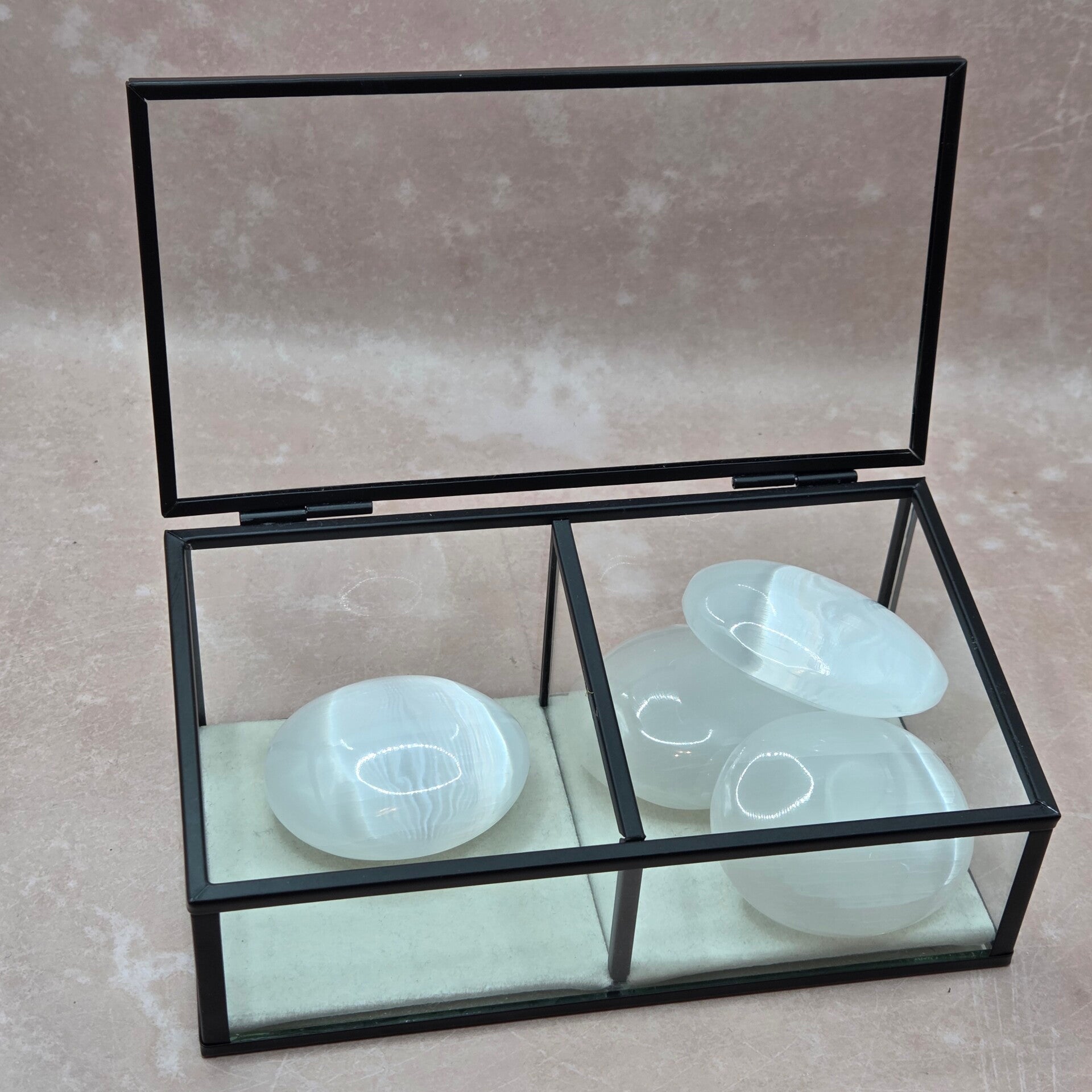 Seleniet handsteen - Zuiverend & Rustgevend